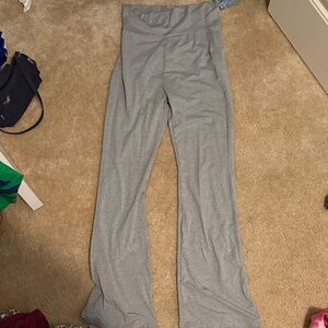 Tilly's Light Gray Flared Pants
